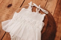 Image 1 of Darlia Newborn Romper Dress