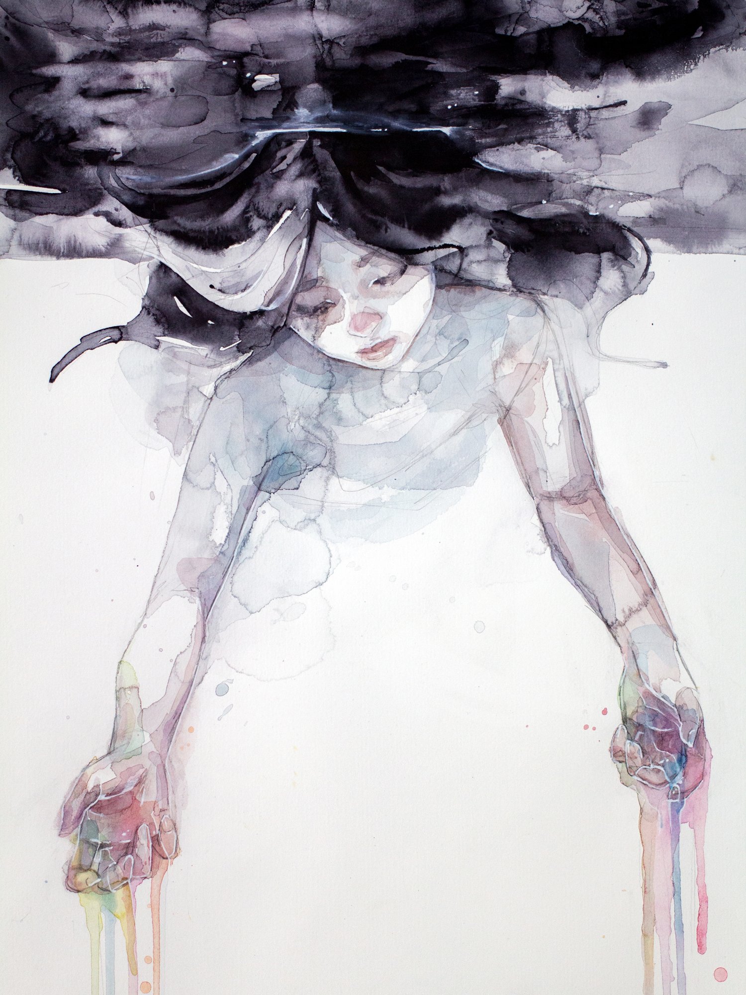 Agnes-Cecile the gift (38x56 cm)