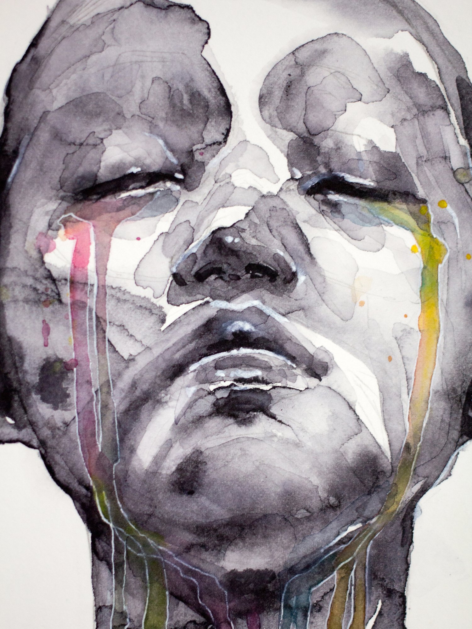 Agnes-Cecile weeping stone (30x40 cm)
