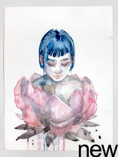 Image of baby lotus (30x40 cm)
