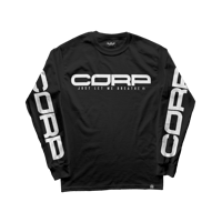 Image 1 of Corp Long Sleeve (Black)