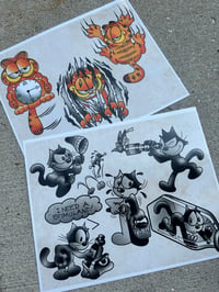 Image 1 of Garfield/Felix prints (8x10)