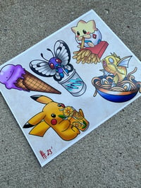Pokemon print (8x10)