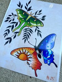 Double Moth print (8x10)