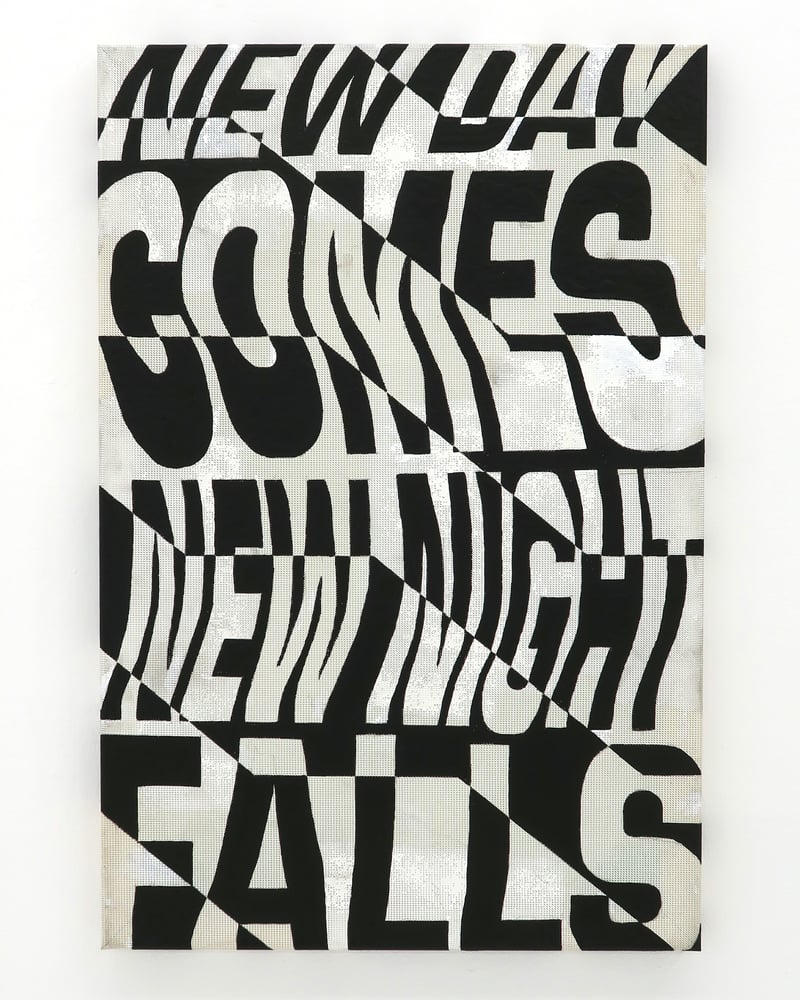 Image of Aedan Lee 'NEW DAY COMES / NEW NIGHT FALLS' - Original Artwork 2023