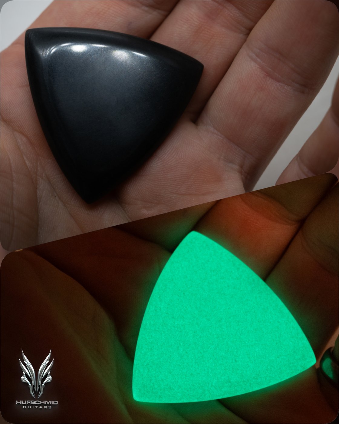Image of The 7mm Darker Side plectrums (world premiere)