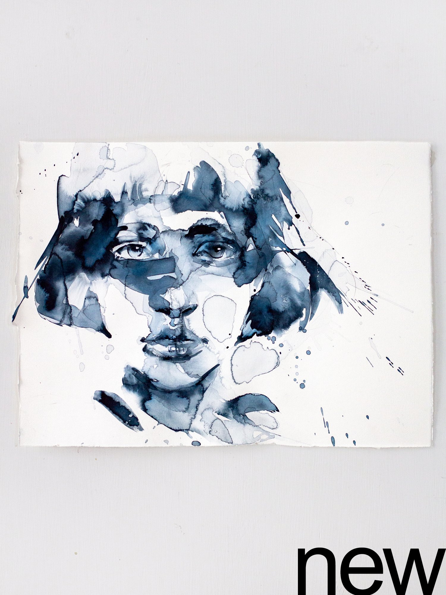 Agnes-Cecile payne's gray study V (38x28 cm)