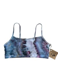Image 3 of L (38) Bralette in Moody Agate Ice Dye