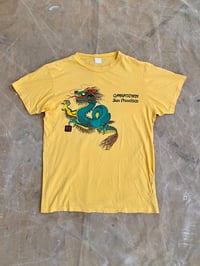 Image 2 of 80s CHINATOWN SAN FRANCISCO SOUVENIR DRAGON T-SHIRT