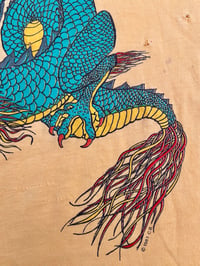 Image 5 of 80s CHINATOWN SAN FRANCISCO SOUVENIR DRAGON T-SHIRT