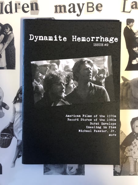 Image of Dynamite Hemorrhage #9 (zine)