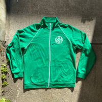 Image 1 of Smile Green "California Fleece" Track Zip-Up