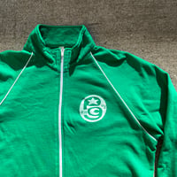 Image 2 of Smile Green "California Fleece" Track Zip-Up