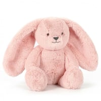 Image 1 of Peluche ultra douce lapin 40 cm - Rose