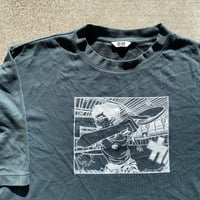 Image 2 of Smile Uniqlo Green/Blueish-Gray Short Sleeve