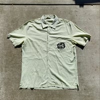 Image 1 of Smile Green/White Gingham Button Down