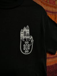 Image 3 of Black Ornamental T-shirt