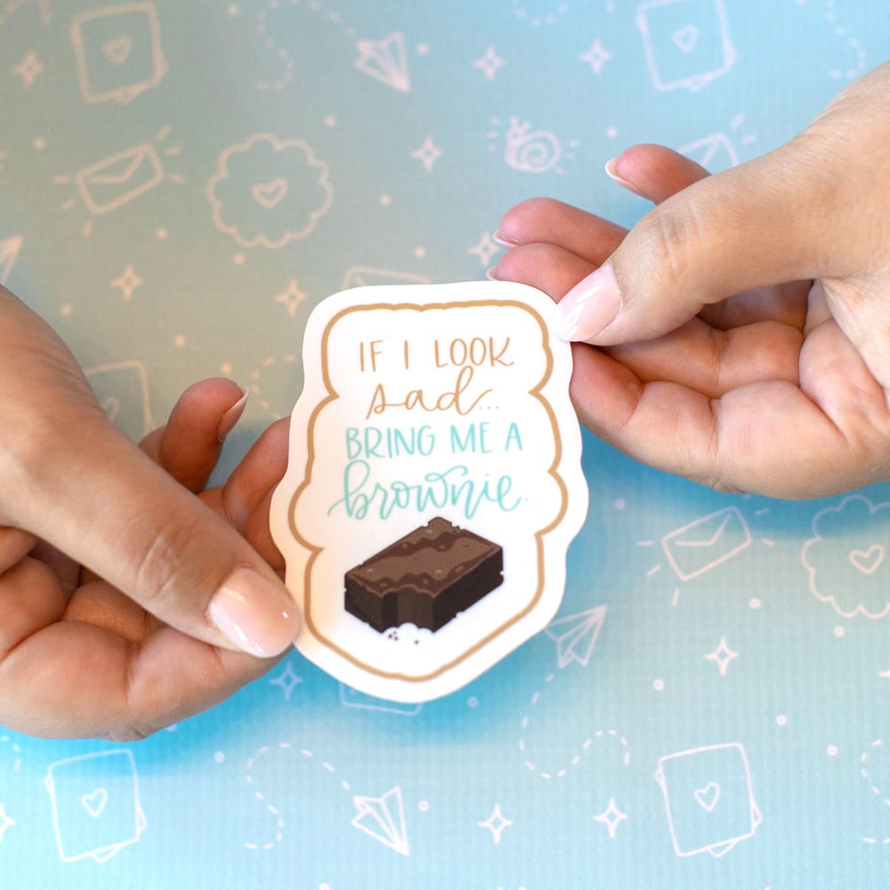 Image of Bring Me a Brownie Sticker