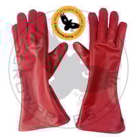Image 2 of Royal Guard Red Leather Gloves