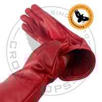 Image 4 of Royal Guard Red Leather Gloves