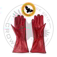 Image 1 of Royal Guard Red Leather Gloves