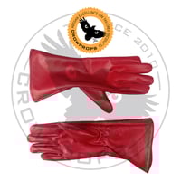 Image 5 of Royal Guard Red Leather Gloves