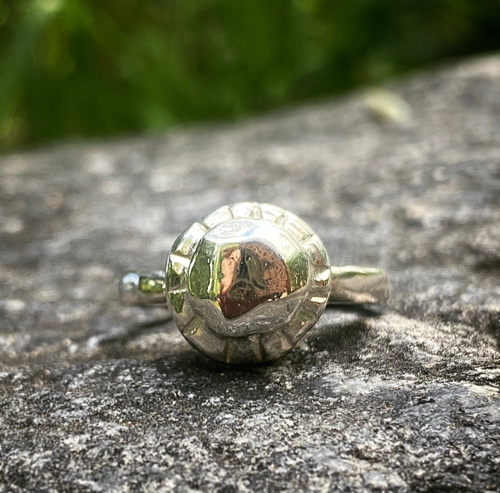 Image of Silver sun ring 