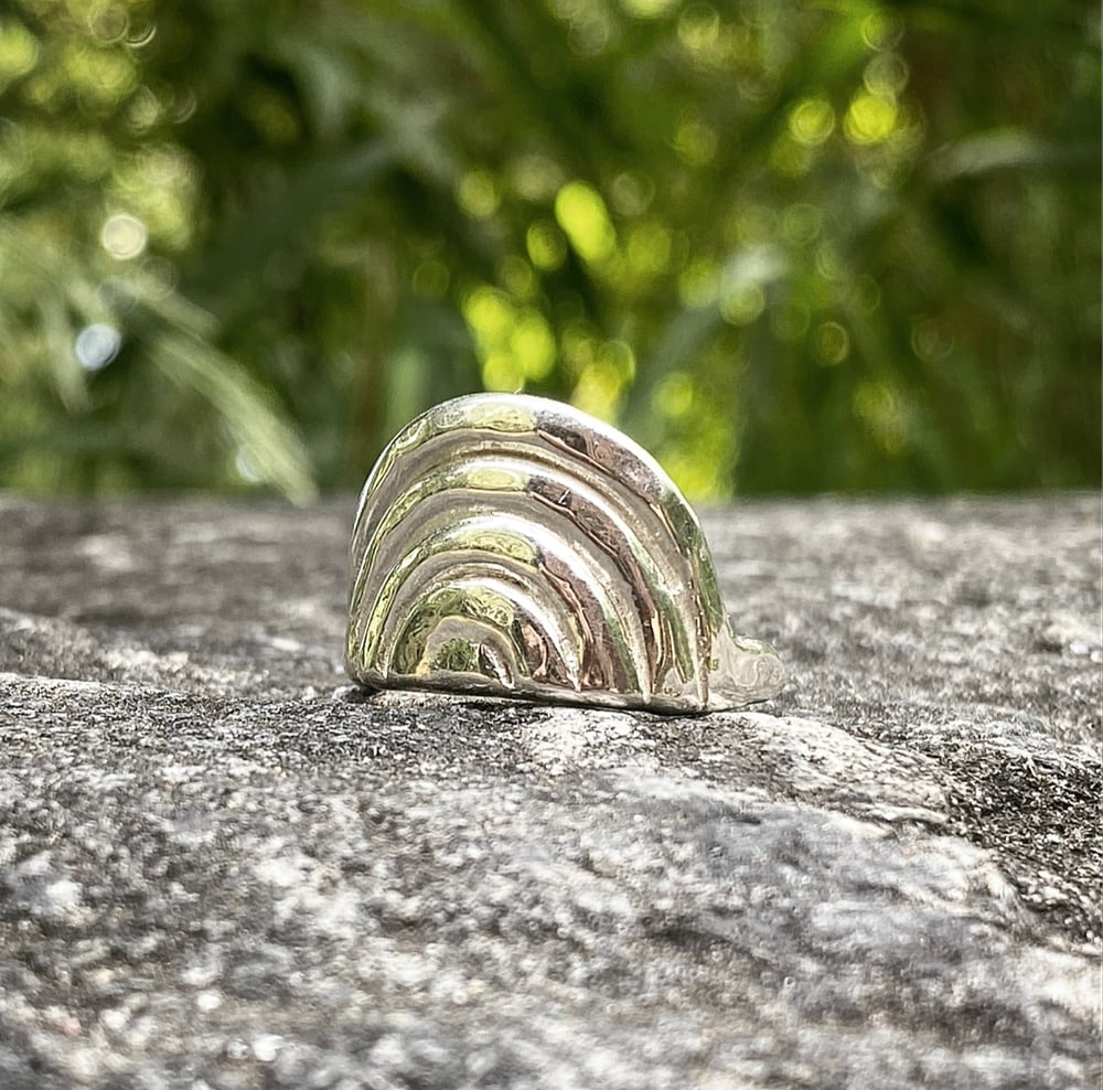 Image of Silver rainbow ring 