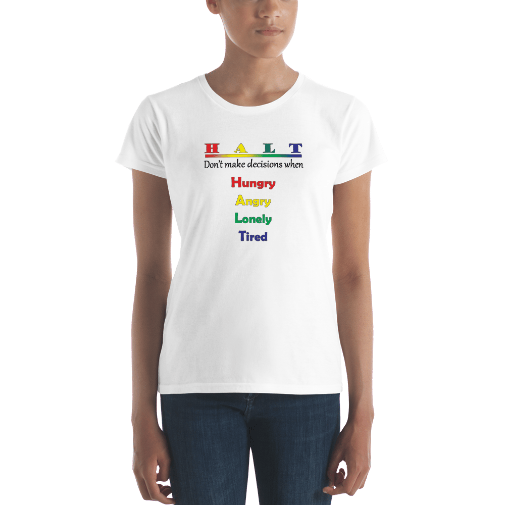 Image of Halt Women's short sleeve t-shirt
