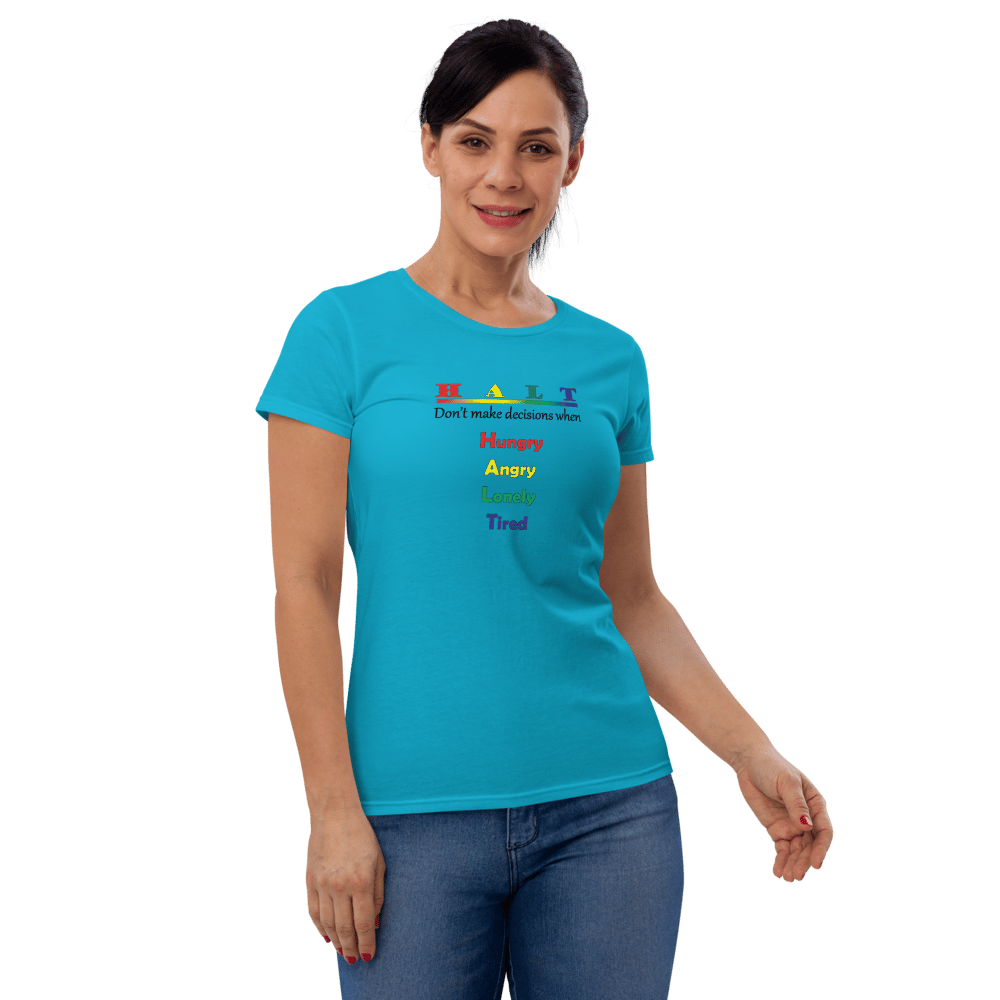 Image of Halt Women's short sleeve t-shirt