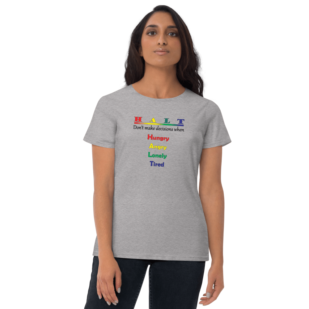 Image of Halt Women's short sleeve t-shirt