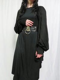 Image 1 of XL Cardigan with Bishop Sleeves with pockets ready to ship 