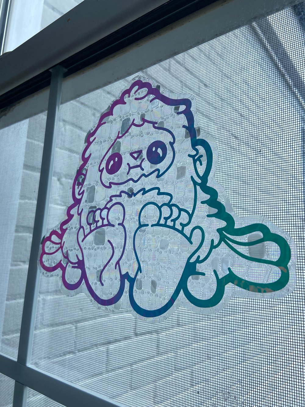 Bigfoot Window Cling