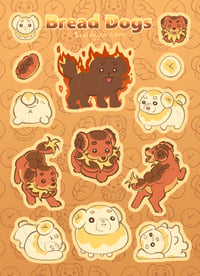 Fidough and Daschbun Sticker Sheet