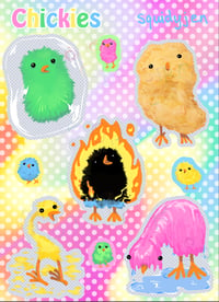 Chicky Sticker Sheets