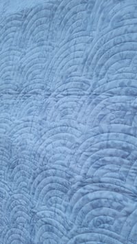 Image 2 of Rainbow Bright stained glass quilt