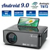 Transpeed Projector 4K 1080P 8K video 300ANSI LED Adroid Projector
