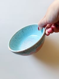 Image 2 of *Seconds* Pink/Blue Drippy Bowl