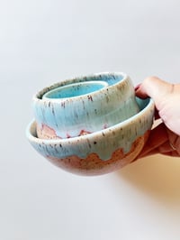 Image 3 of *Seconds* Pink/Blue Drippy Bowl