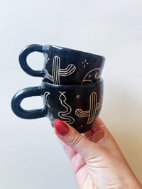 Image 4 of *Seconds* Black Mini Desert Mug