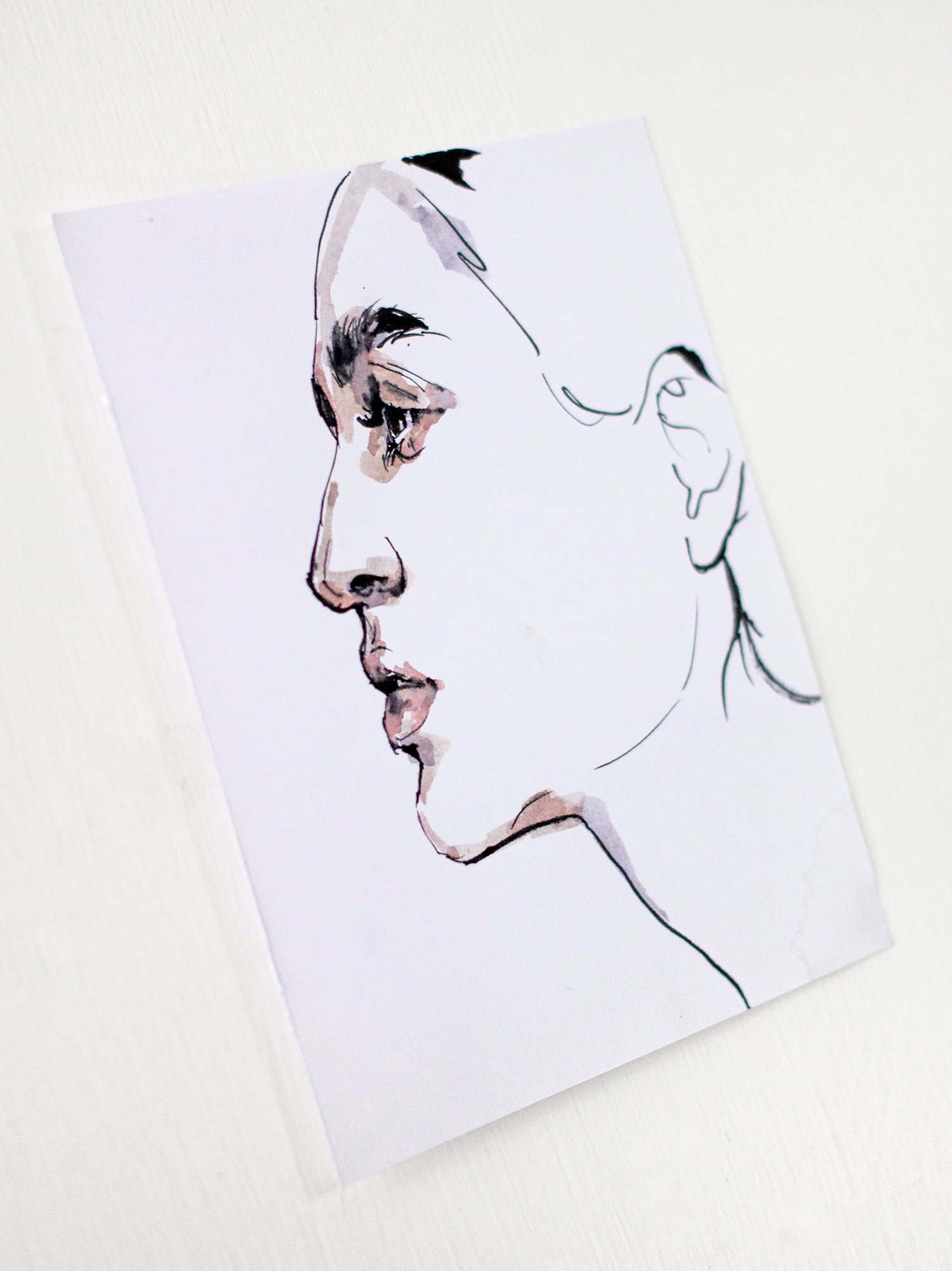 Agnes-Cecile figure study II (13x16 cm)