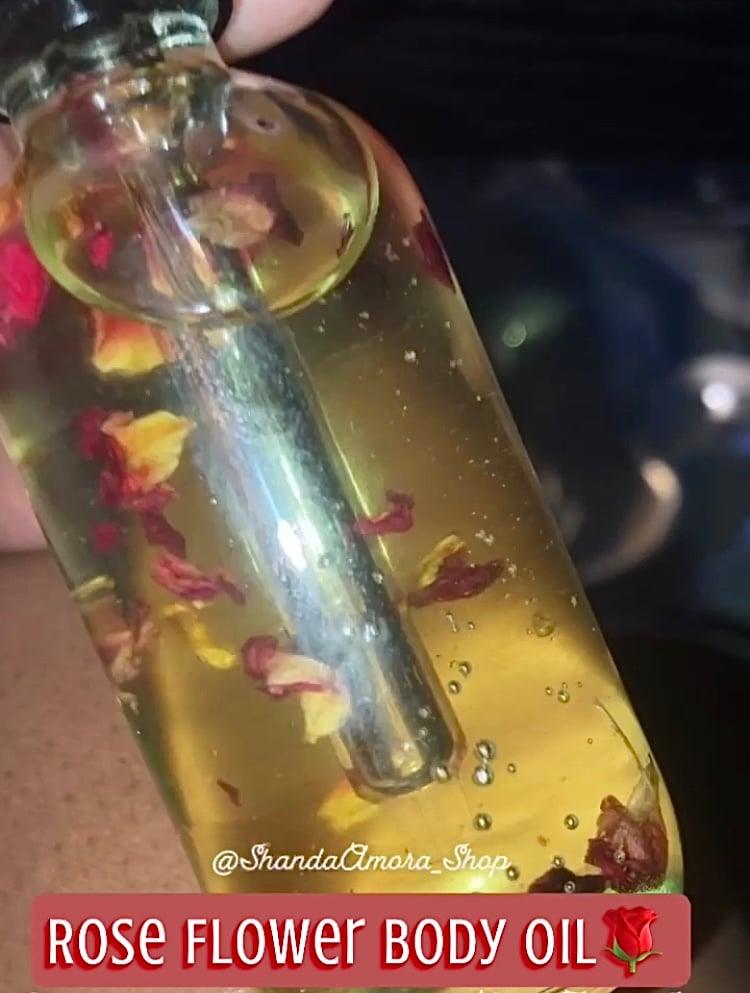 Rose Flower Body Oil