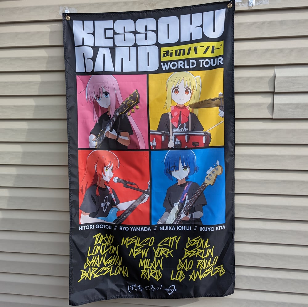 Kessoku World Tour Flag
