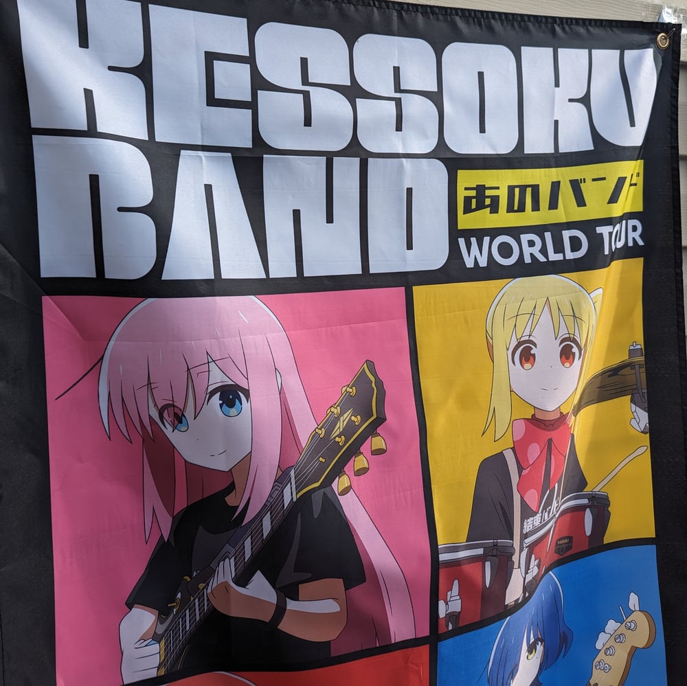 Kessoku World Tour Flag