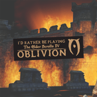 PLAYING OBLIVION - BUMPER STICKER OR MAGNET