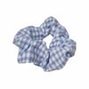 Gingham Blue Srunchie