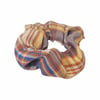 Gingham Sunshine Scrunchie