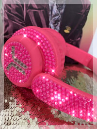 Image 2 of Electric Neon Pink WESC Wireless Headphones