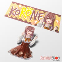 Image 2 of Hololive - Inugami Korone X Nekomata Okayu Slaps, Diecut, Peeker