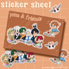 Yona & Friends | Sticker Sheet